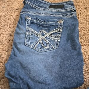 Wallflower Blue Boot Cut Jeans